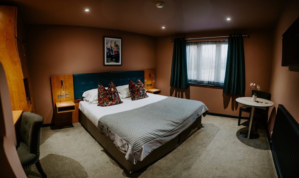 bedroom at the stratford park hotel